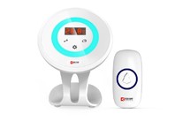 可迎賓可防盜可監測溫度，外觀還個性的智能無線門鈴!